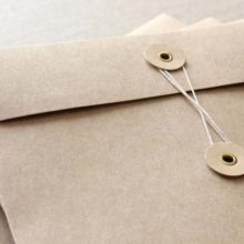 String & Button Envelope